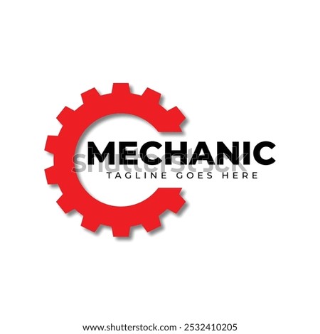 gear mechanic logo icon vector