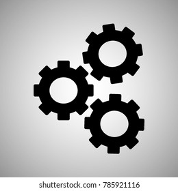 gear mechanism icon