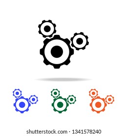 gear mechanism icon. Elements of simple web icon in multi color. Premium quality graphic design icon. Simple icon for websites, web design, mobile app, info graphics