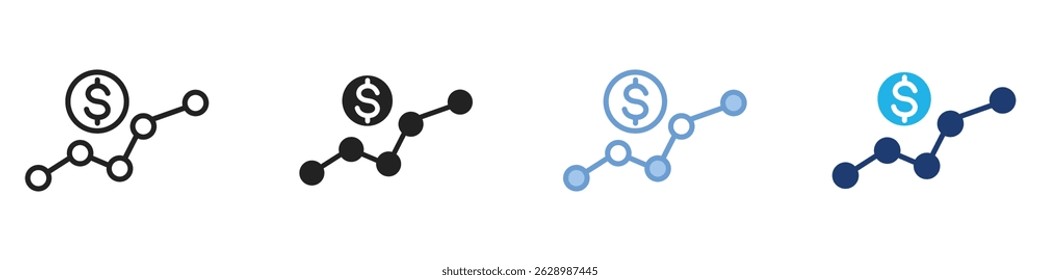 Gear multi style. Simple illustration icon set.