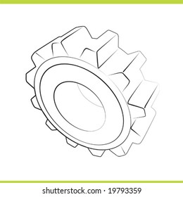 gear outline