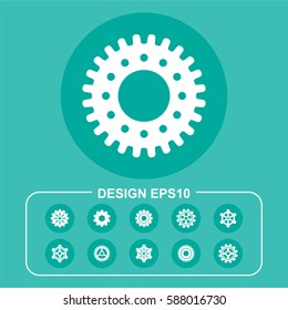 Gear pictograph