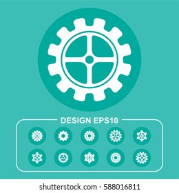 Gear pictograph