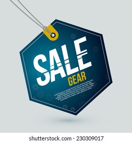 Gear sale tag
