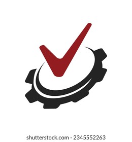 gear service logo template Isolated. Brand Identity. Icon Abstract Vector graphic