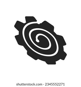 gear service logo template Isolated. Brand Identity. Icon Abstract Vector graphic