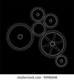 Gear set.
