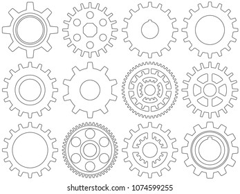 gear set drawing
