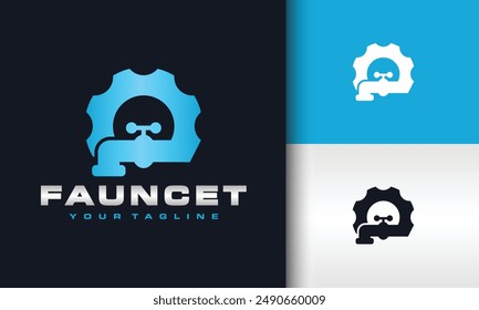 gear set water tap logo