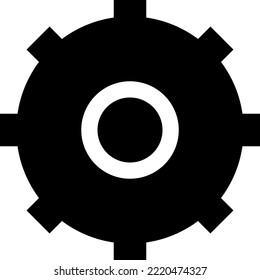 Gear Setting Appearance Process modern concept ui ux icon for website, app, presentaion, flyer, brochure etc.