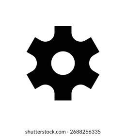 gear setting icon design element