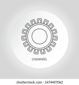 gear, setting gear icon design template