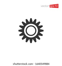 Gear Setting Icon Design Vector