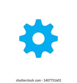 Gear, setting icon isolated on white background