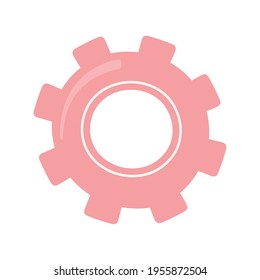 gear setting icon isolated style