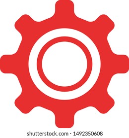 Gear Setting Icon Logo Symbol
