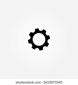 ícone de configuração de engrenagem símbolo ilustração vetor eps10 modelo de logotipo design
