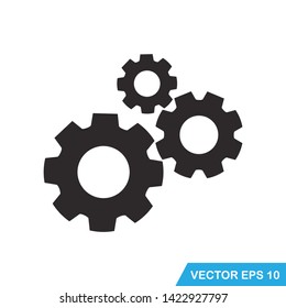gear, setting icon vector design illustration