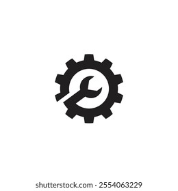 gear  setting icon vector design illustration