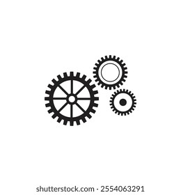 gear  setting icon vector design illustration