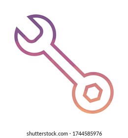 Engranaje, Ajuste, Ilustración del vector de iconos