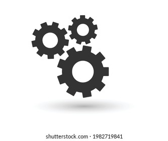 gear, setting icon vector template