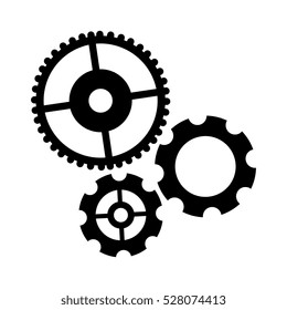 gear setting isolated icon