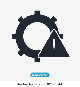Warnsymbol für Gangeinstellung. Ausrufezeichen. Symbol für Warnzeichen-Vorlage für Grafik- und Webdesign-Kollektion, Vektorgrafik