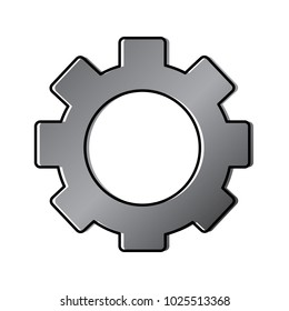 gear setting wheel technology icon
