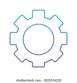 gear setting wheel technology icon