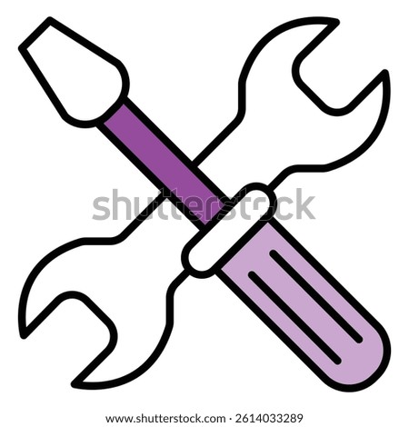 Gear Settings Icon for Application Preferences vector design