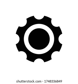 gear settings icon eps 10, gear settings vector template