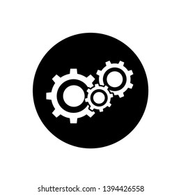 Gear Settings Icon Vector Illustration - Vector