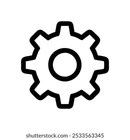 gear settings icon vector illustration