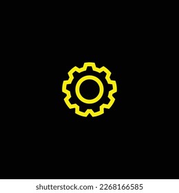 icono de equipo y configuración para sitio web y gráficos