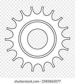 Gear or Settings Icon. Wheel icon vector illustration. Two and Three Gear icon Set. Cogwheel sign concept. Gear Settings symbol. EPS10