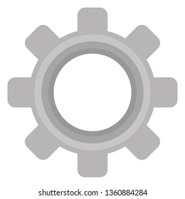 gear settings isolated icon