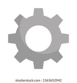 gear settings isolated icon