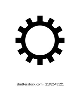 gear settings vector design illustration isolated on white background