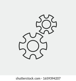 Indicador de la ilustración del icono vectorial