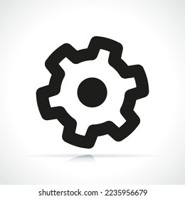 gear or settings wheel icon