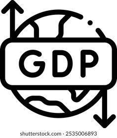 Icono de cambio de marchas. Diseño De Estilo Lineal Delgado Aislado Sobre Fondo Blanco