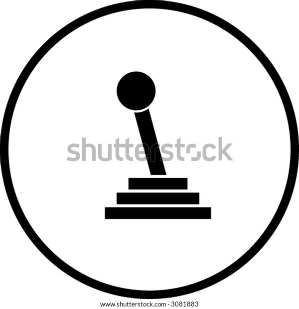gear shift stick\
symbol
