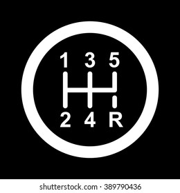 Gear shifter icon