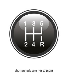 Gear shifter icon