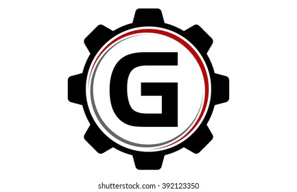 Gear Solution Logo Letter G