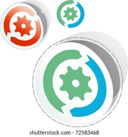 Gear sticker set for web.