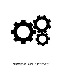 Gear Symbol Icon Vector Illustration Stock Vector (Royalty Free ...