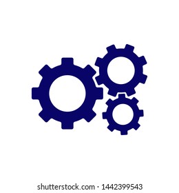 Gear symbol icon vector illustration