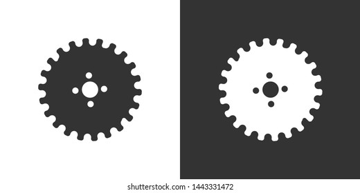 Gear Symbol Sign Icon Vector